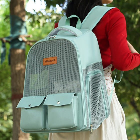 The Ultimate Companion for Pet Owners: Breathable Large Capacity Backpack